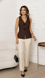Conjunto de Alfaiataria Marina