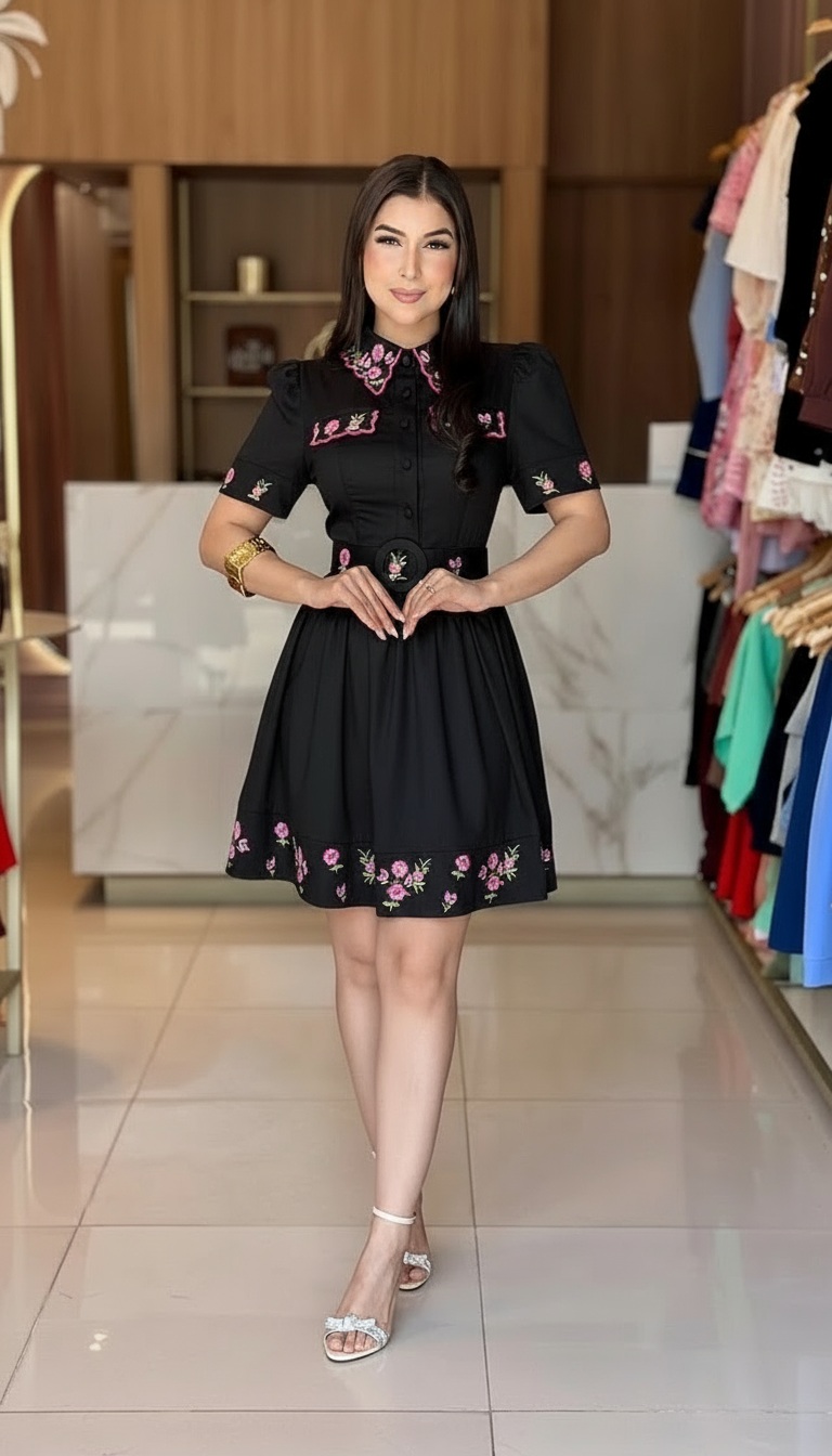Vestido Garden Charm